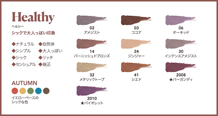 Caviar Stick Eye Colour パーソナルカラー ヘルシー